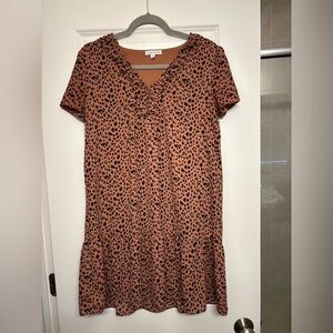 Animal Print - Pink and Black dress size small